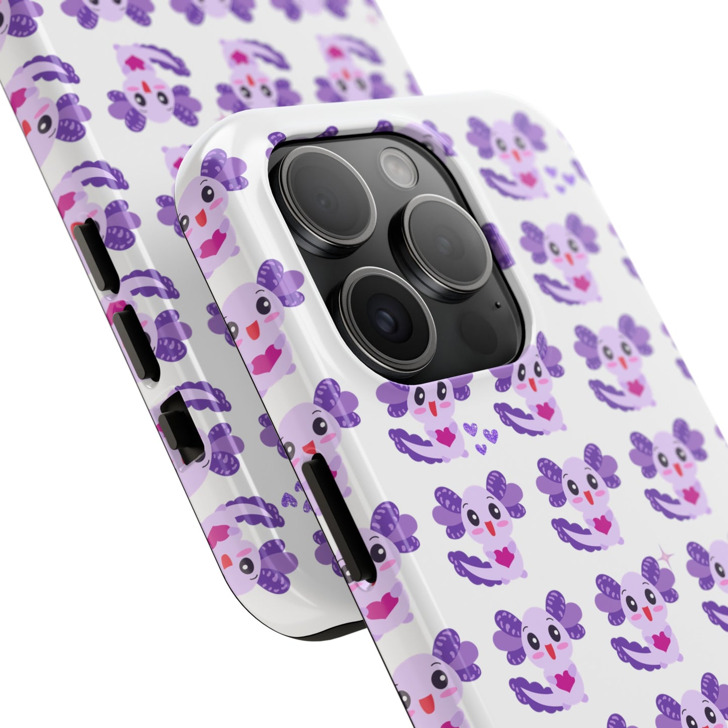 Personalized Axolotl Phone Case- Preppy