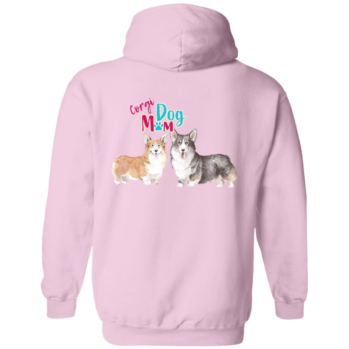 Corgi Dog Mom Pullover Hoodie