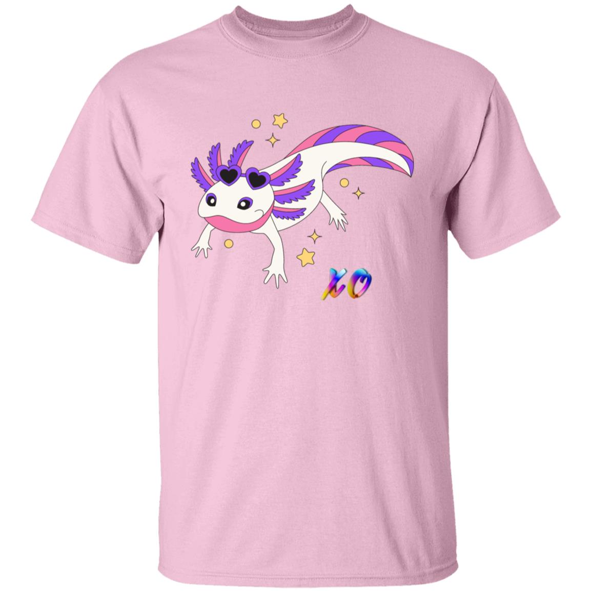 XOXO Axolotl Youth 100% Cotton T-Shirt