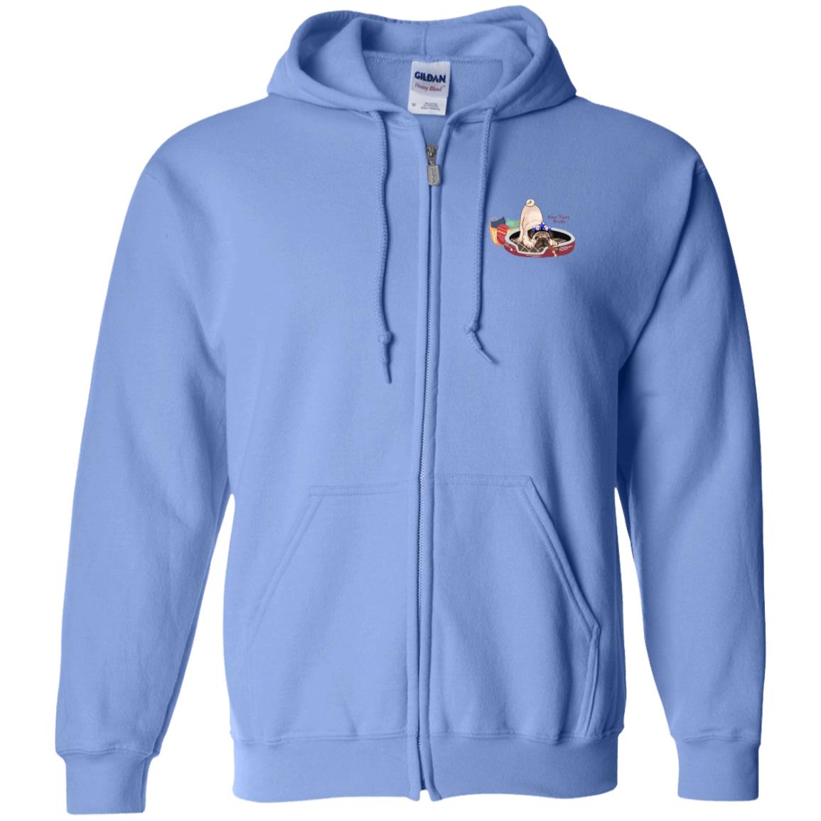 Love Pugs? Enjoy this cute pug who is getting New Years Ready Sweatshirt