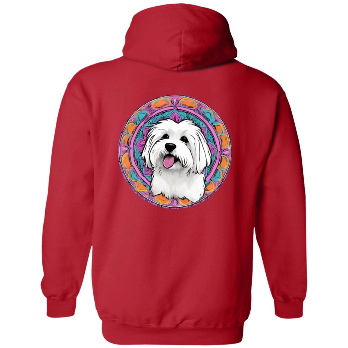 Coton de Tulear Zip Up Hooded Sweatshirt