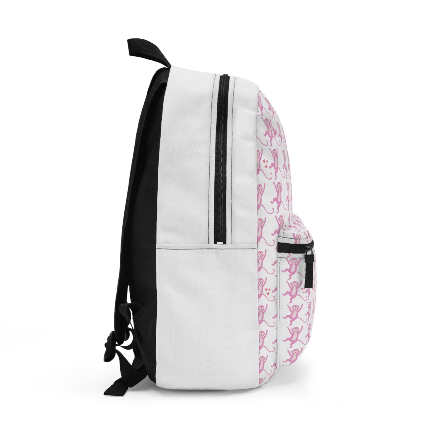 Monkey Preppy Pink Backpack