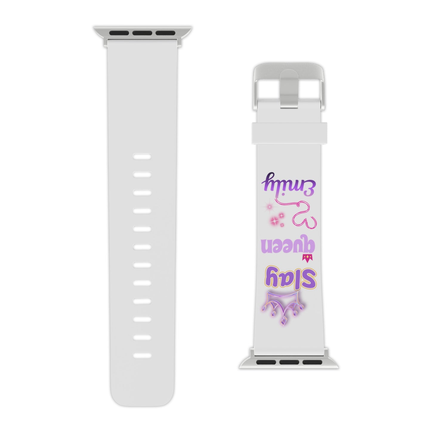 Slay Queen Personalized Apple Watch Band
