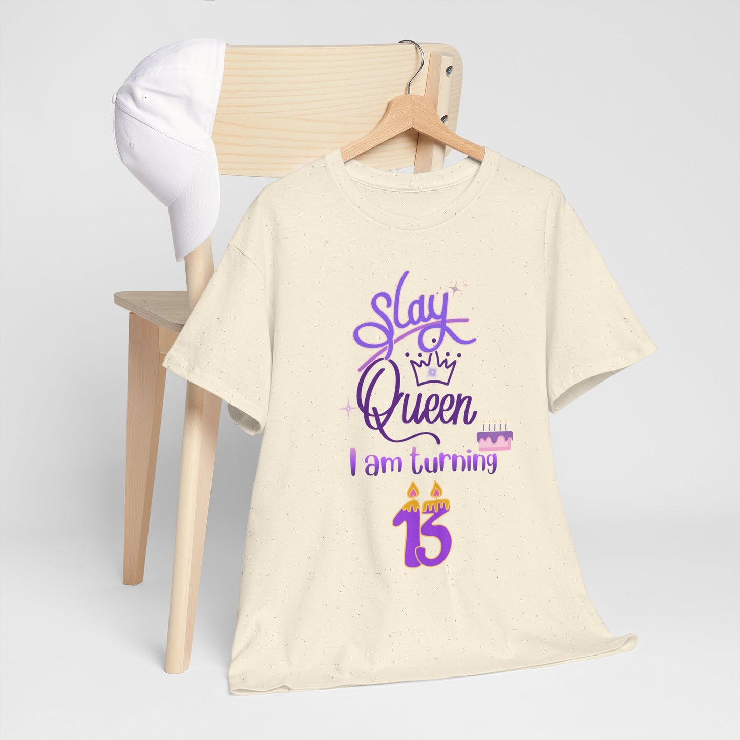 Slay Queen 13th Birthday Tee