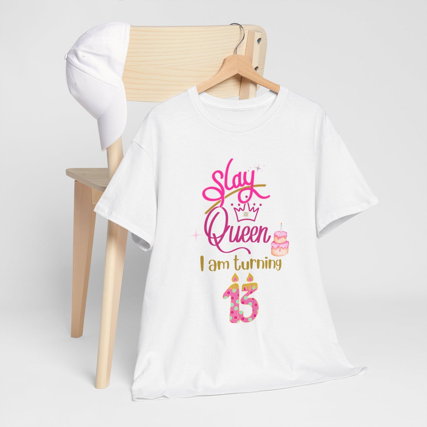 Slay Queen 13th Birthday Tee