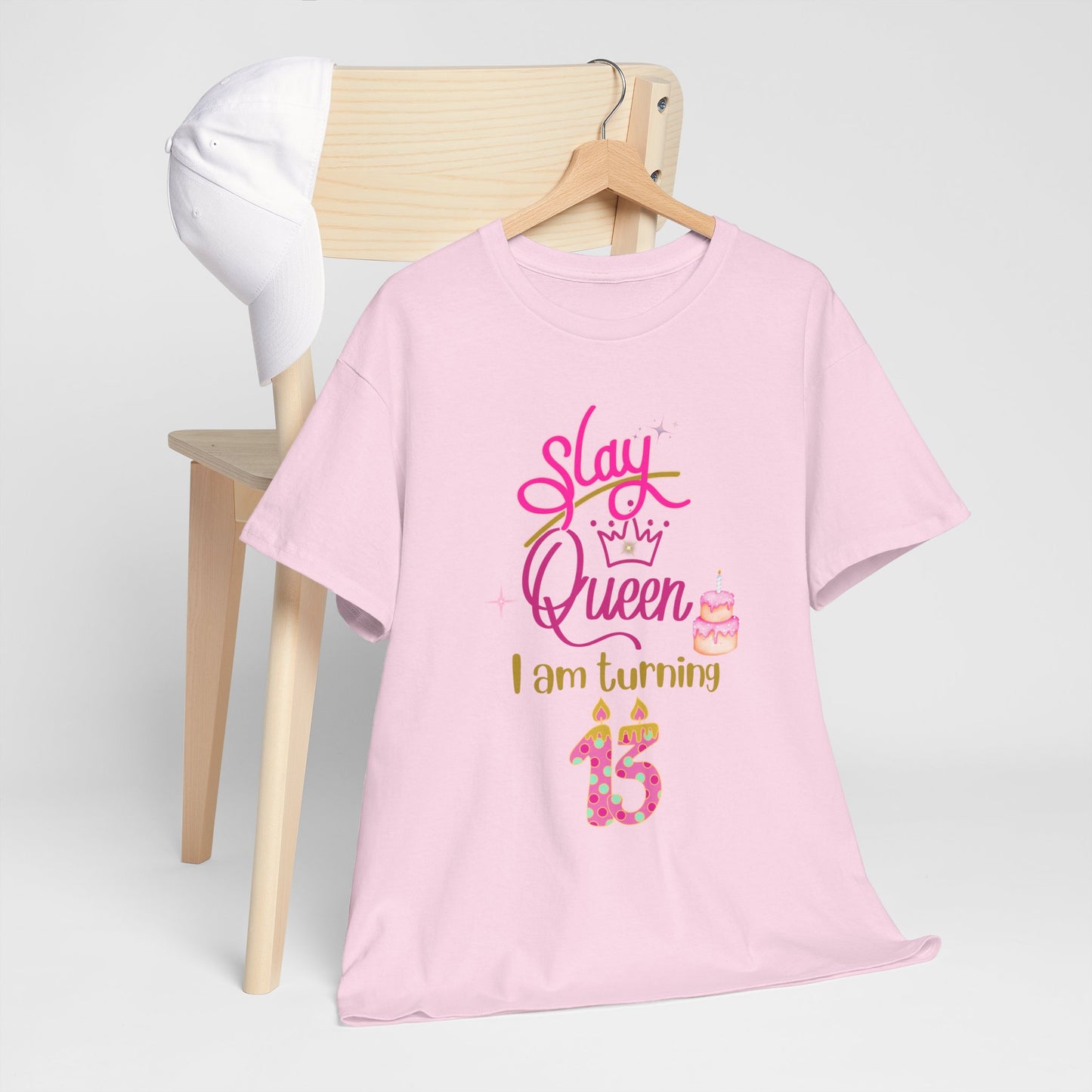Slay Queen 13th Birthday Tee
