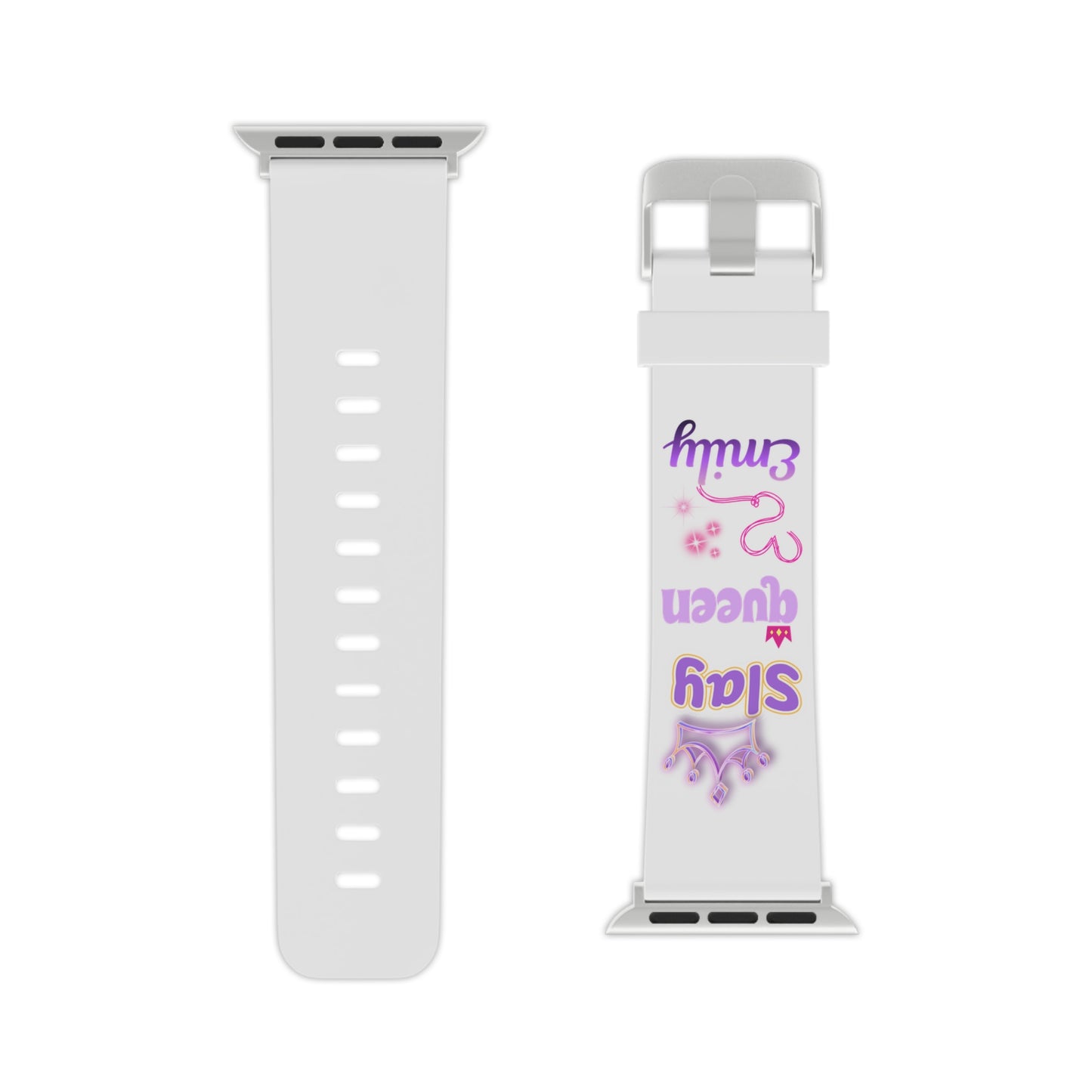 Slay Queen Personalized Apple Watch Band