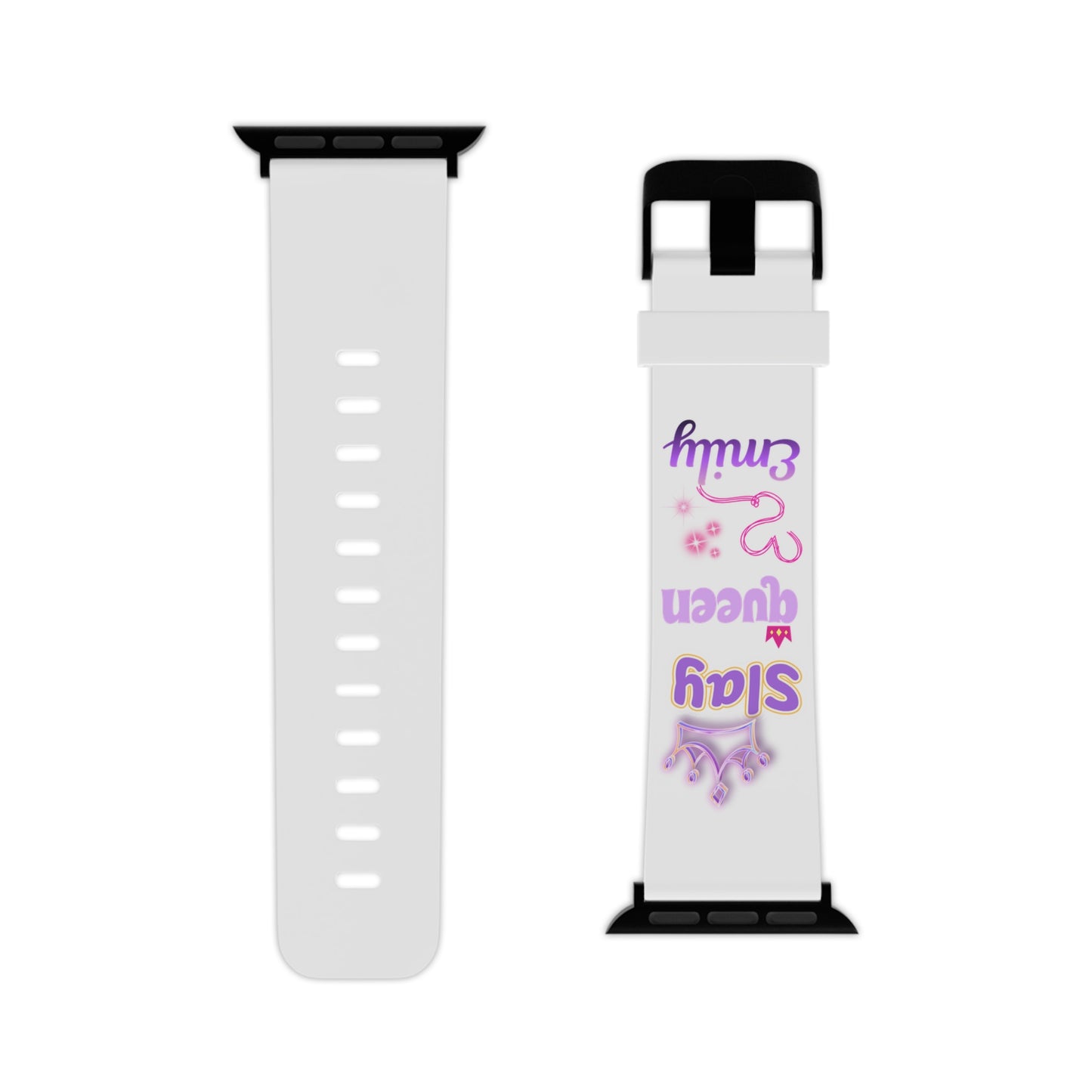 Slay Queen Personalized Apple Watch Band