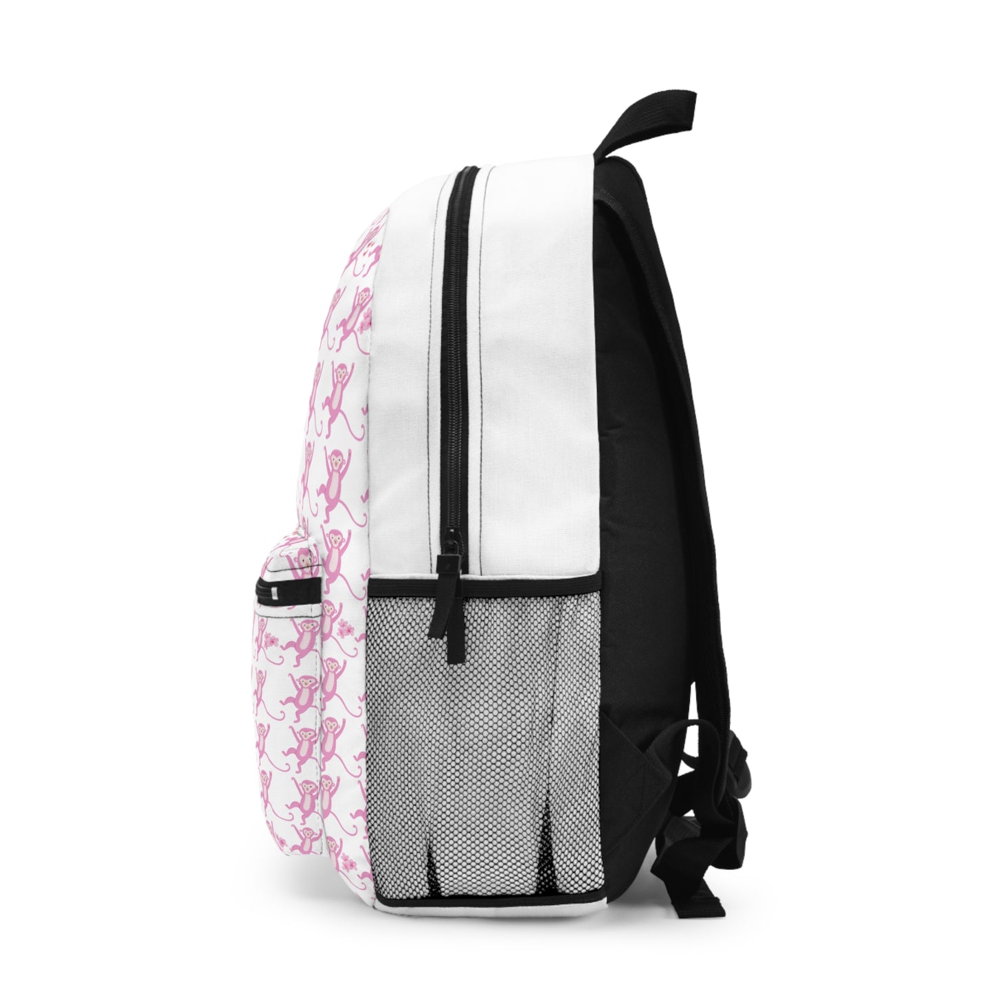 Monkey Preppy Pink Backpack