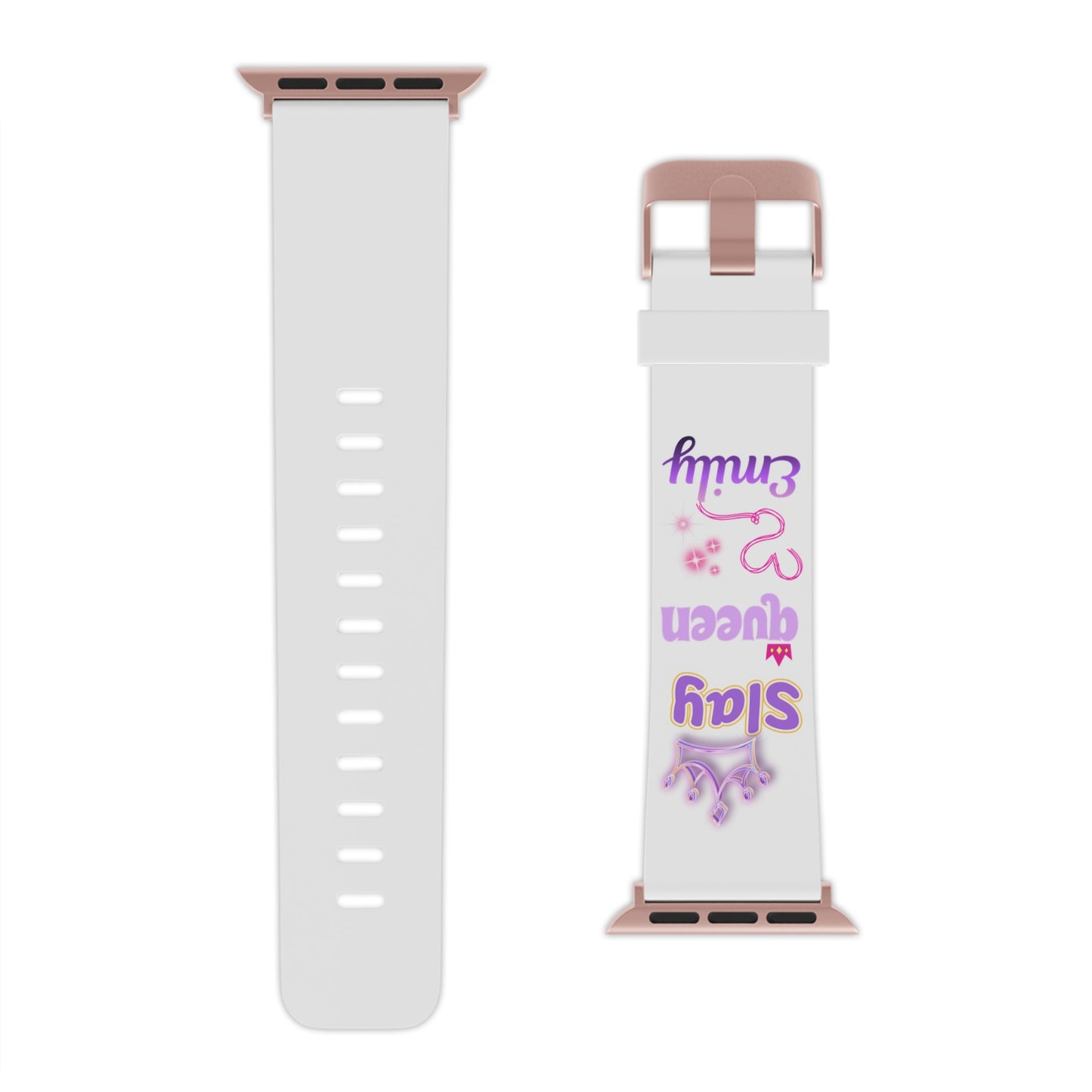 Slay Queen Personalized Apple Watch Band