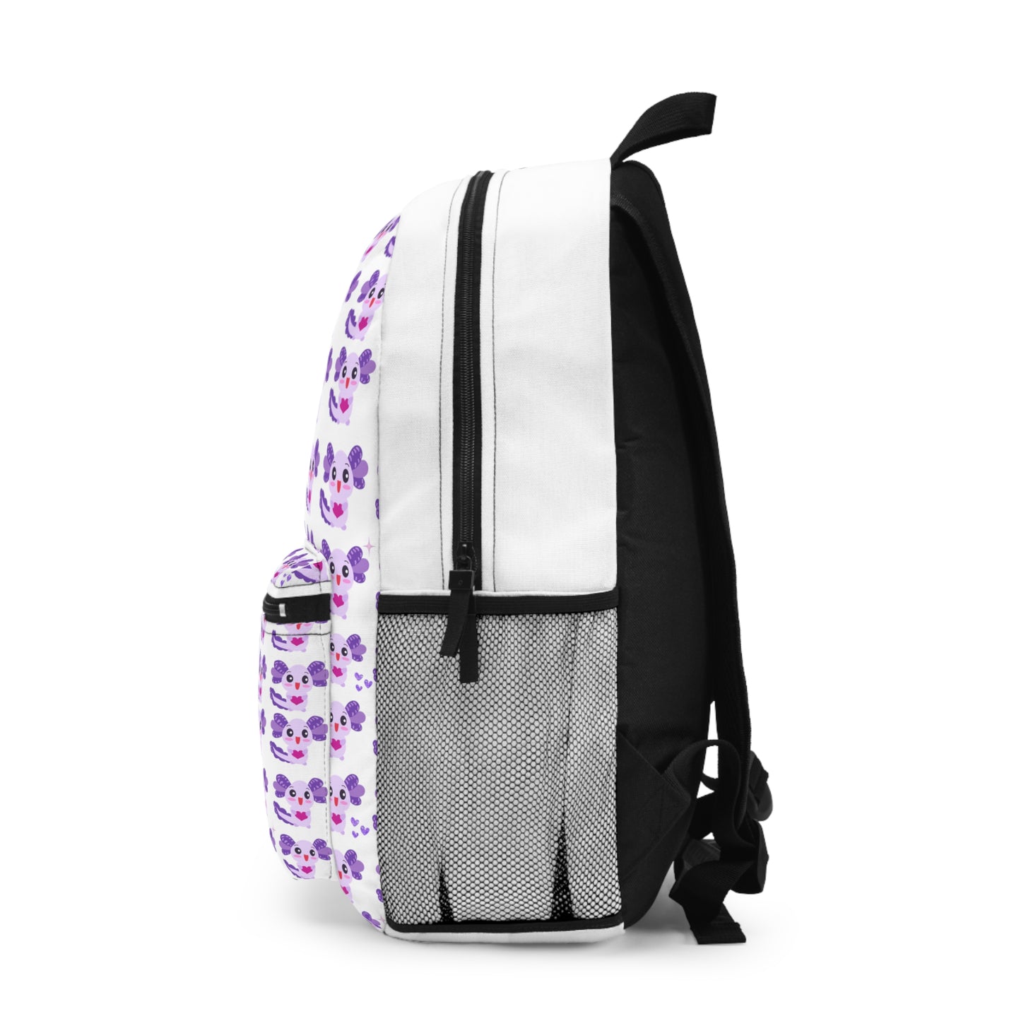 Purple Axolotl Backpack- Personalization Available at NO Charge