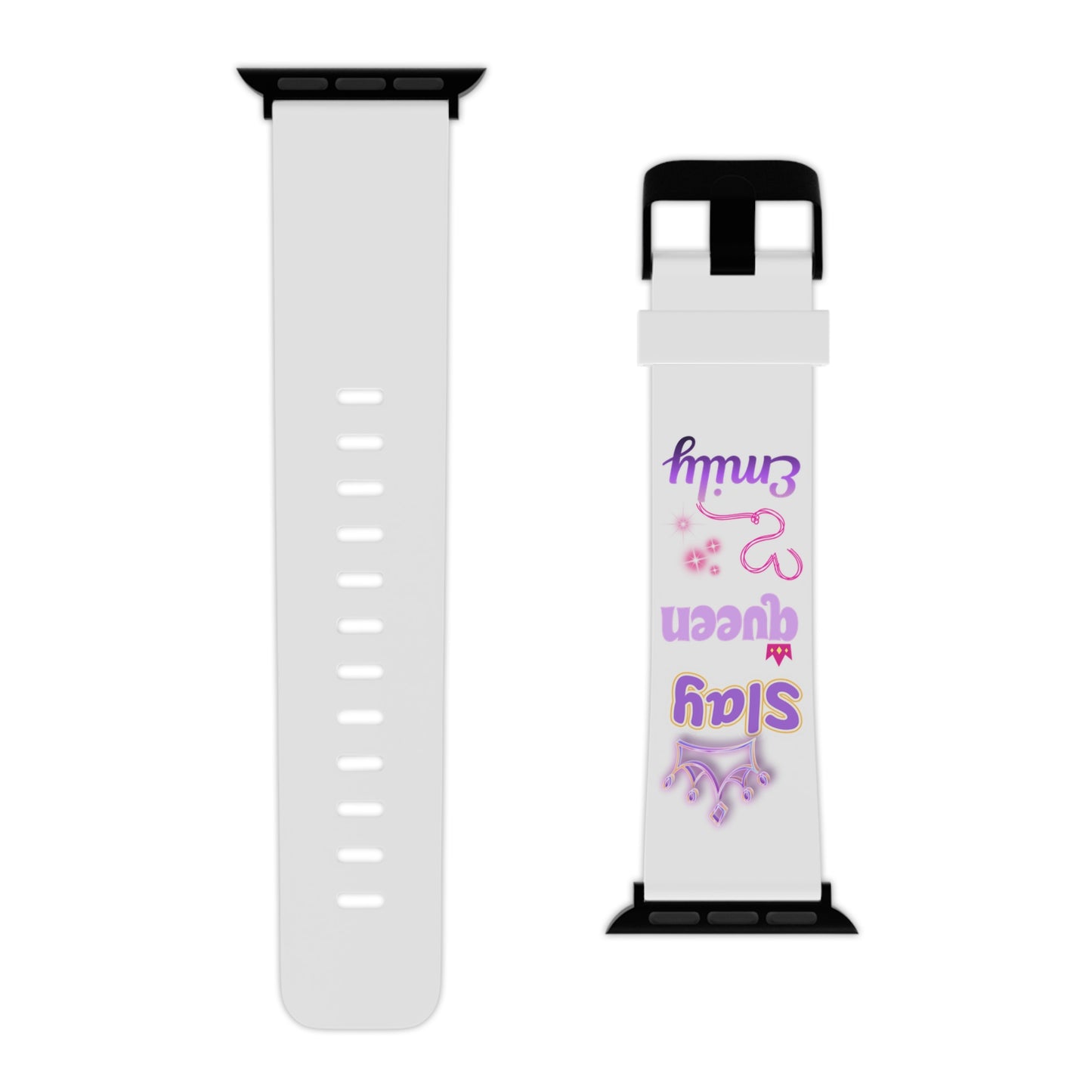 Slay Queen Personalized Apple Watch Band