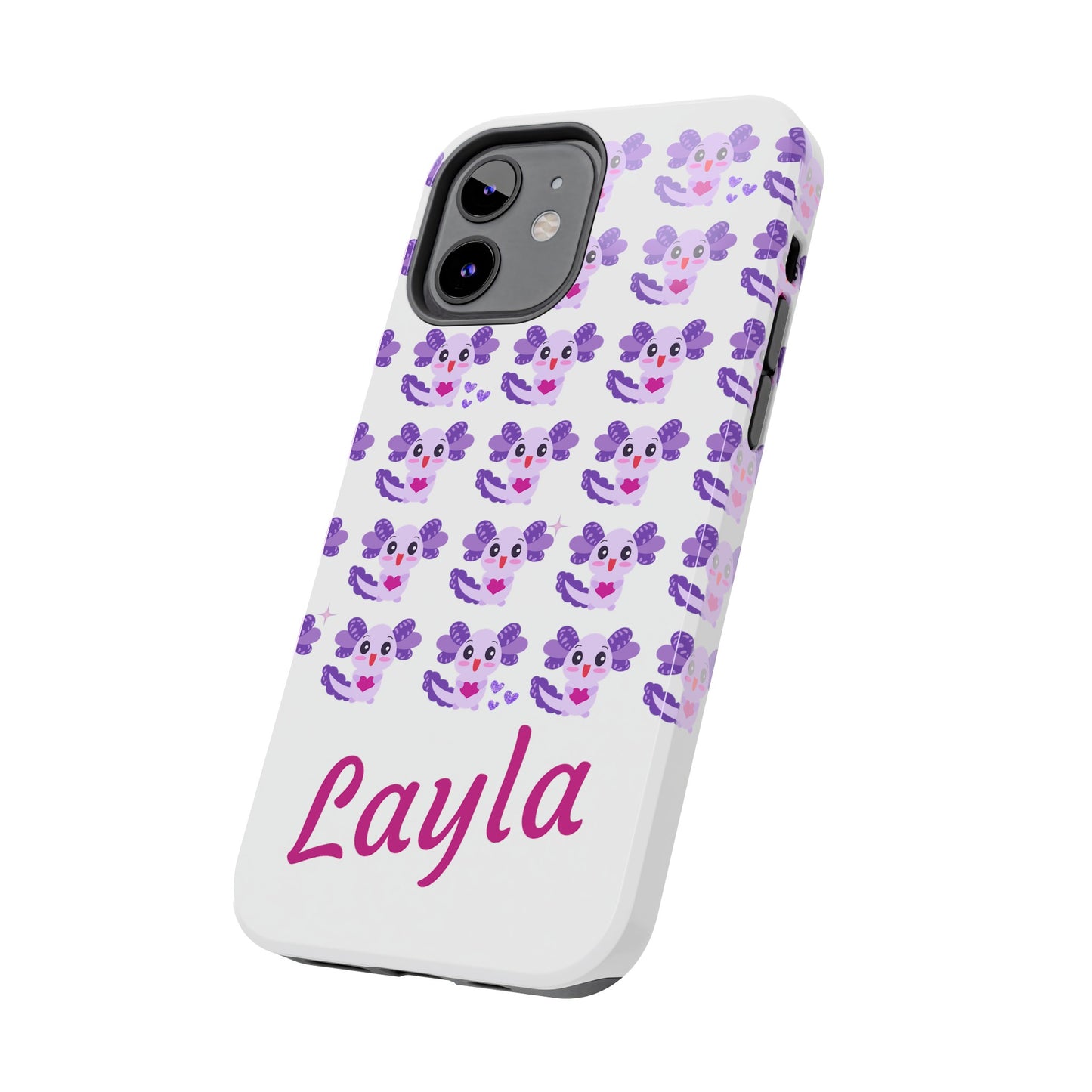 Personalized Axolotl Phone Case- Preppy