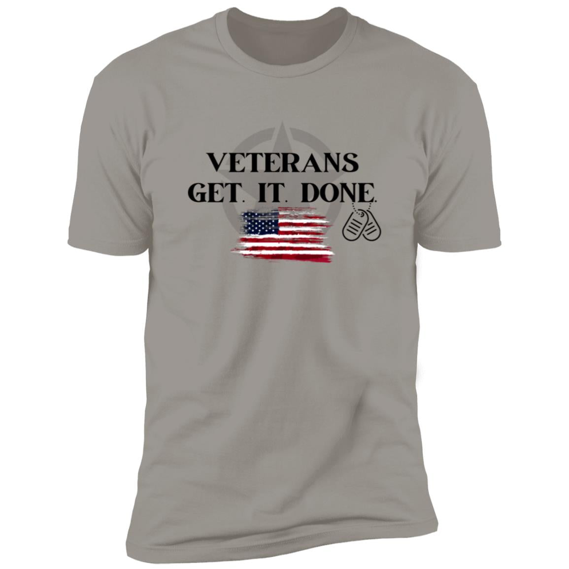 SALE! Premium Short Sleeve Tee - Limited Quantities Veterans get it done!