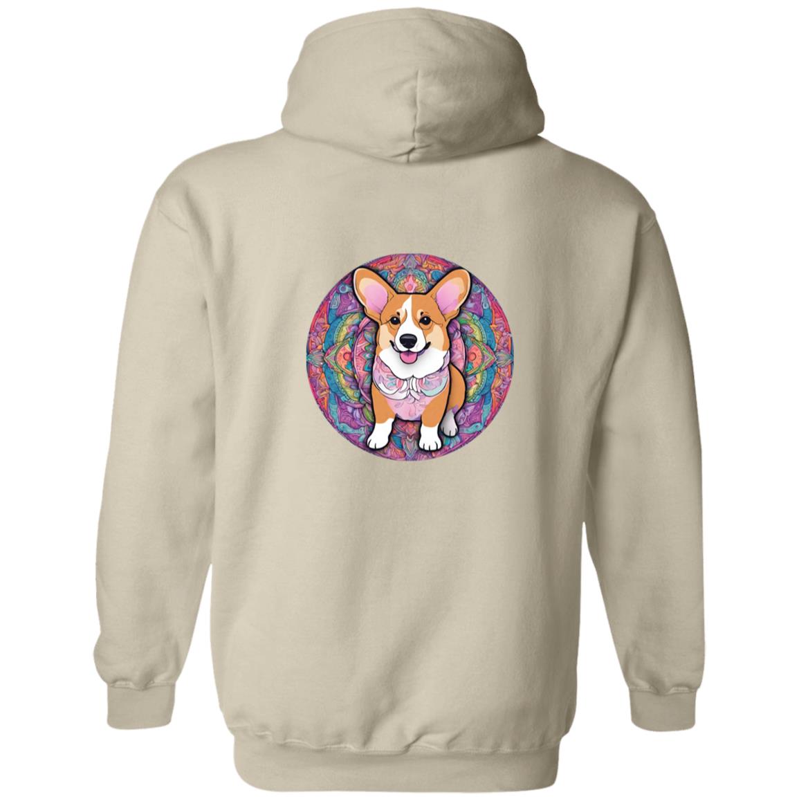 Crazy Corgi Pullover Hoodie- MORE COLOR OPTIONS