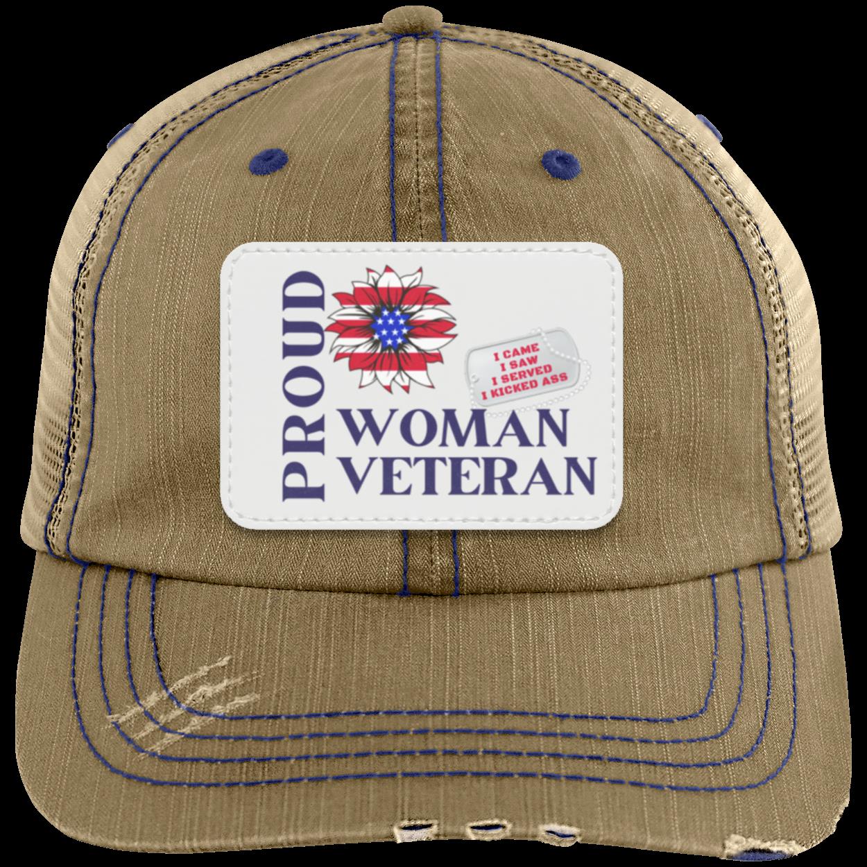 Proud Woman Veteran Cap