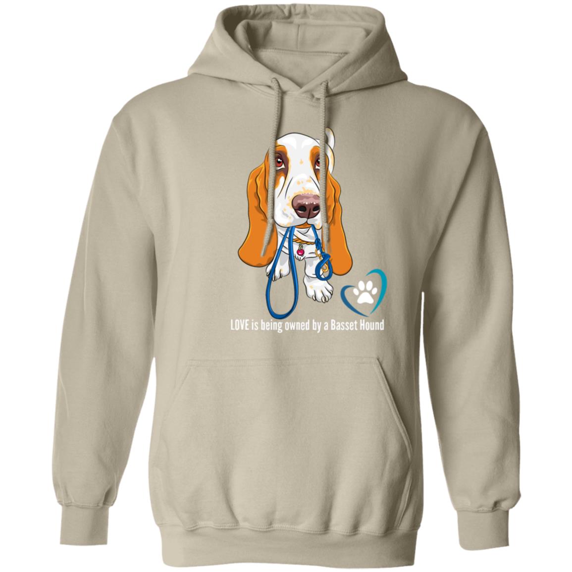 Basset Hound Pullover Hoodie