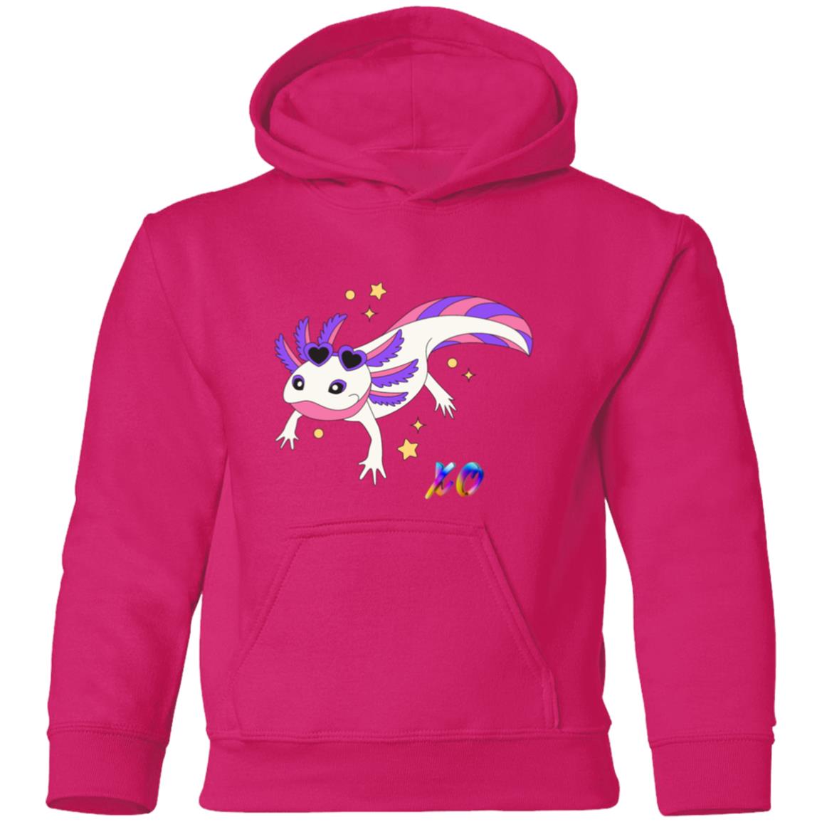 XOXO Axolotl Youth Pullover Hoodie