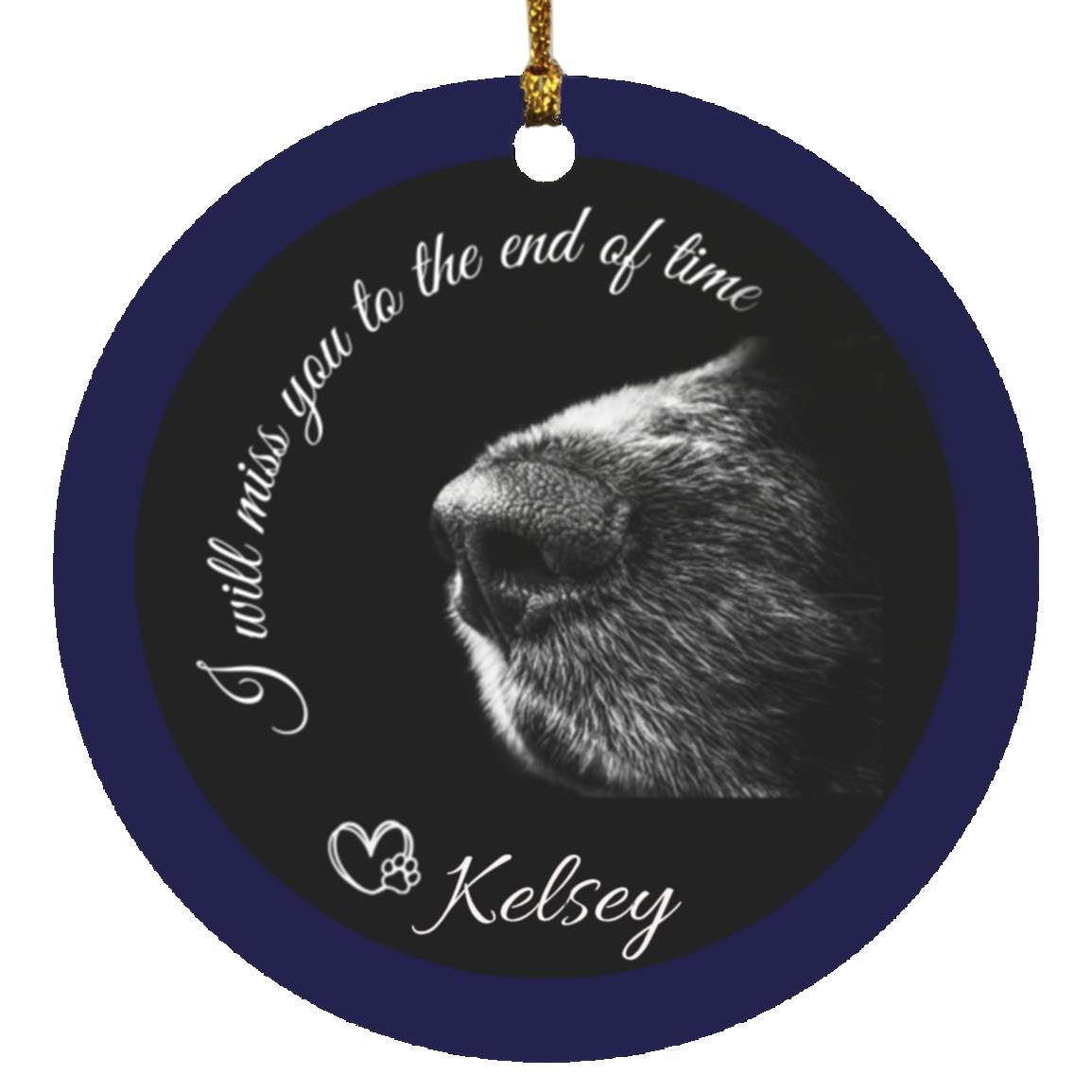 Honoring a Dog-Christmas Ornament