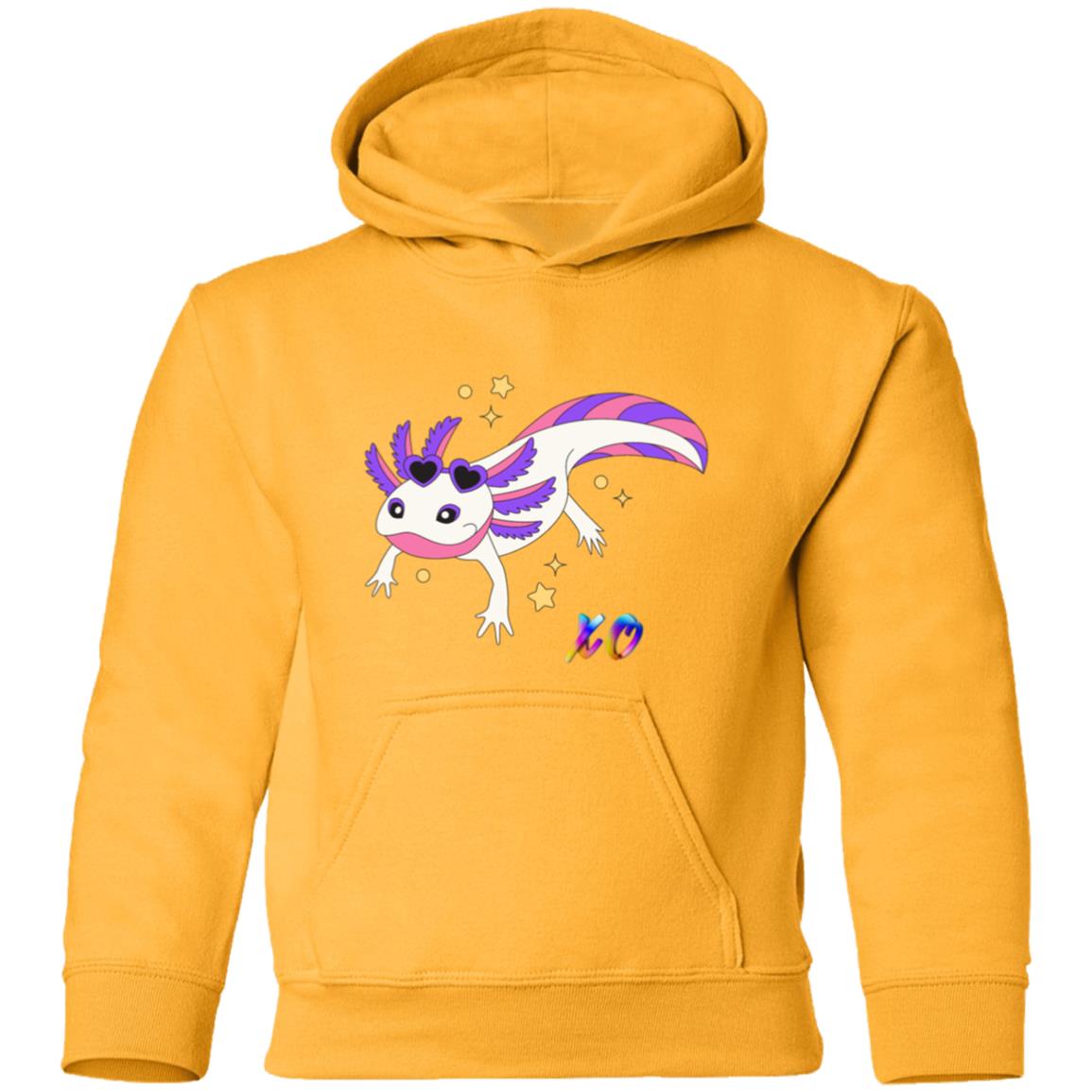 XOXO Axolotl Youth Pullover Hoodie