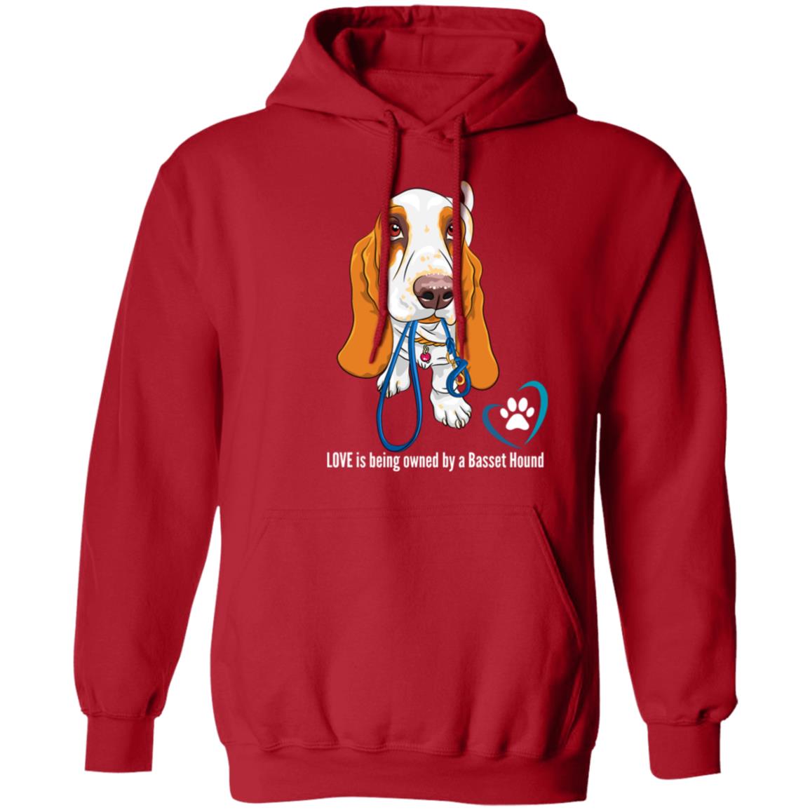 Basset Hound Pullover Hoodie