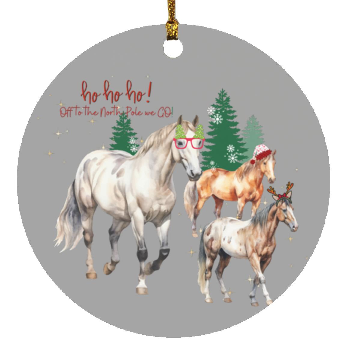 Horse Christmas Ornament