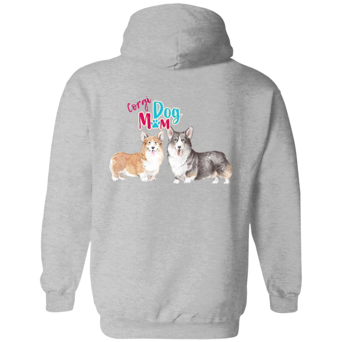 Corgi Dog Mom Pullover Hoodie