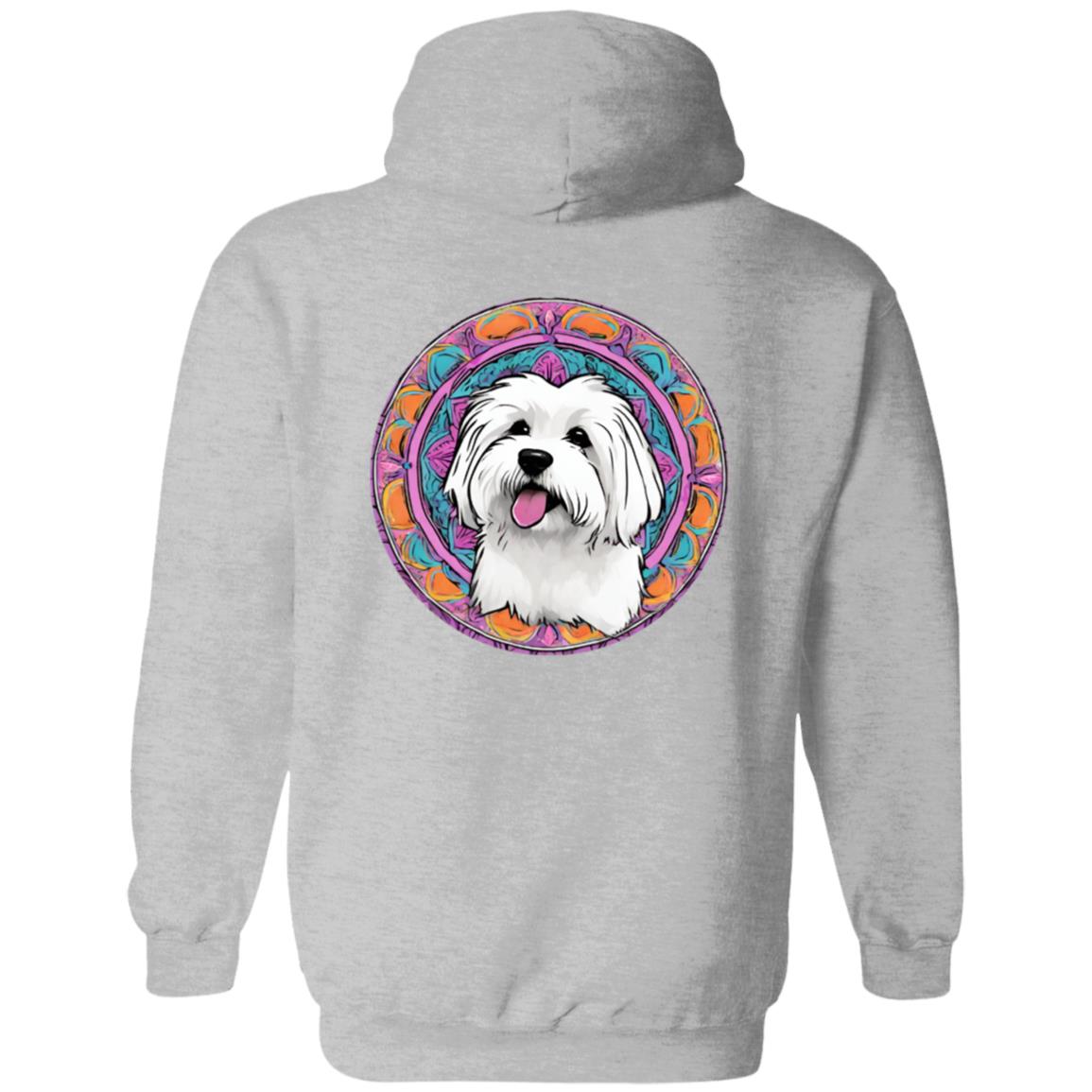 Coton de Tulear Zip Up Hooded Sweatshirt