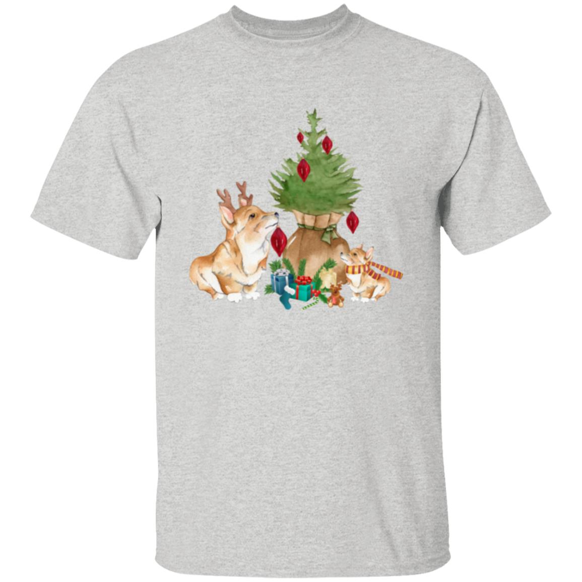 Corgi Christmas Tee Shrt