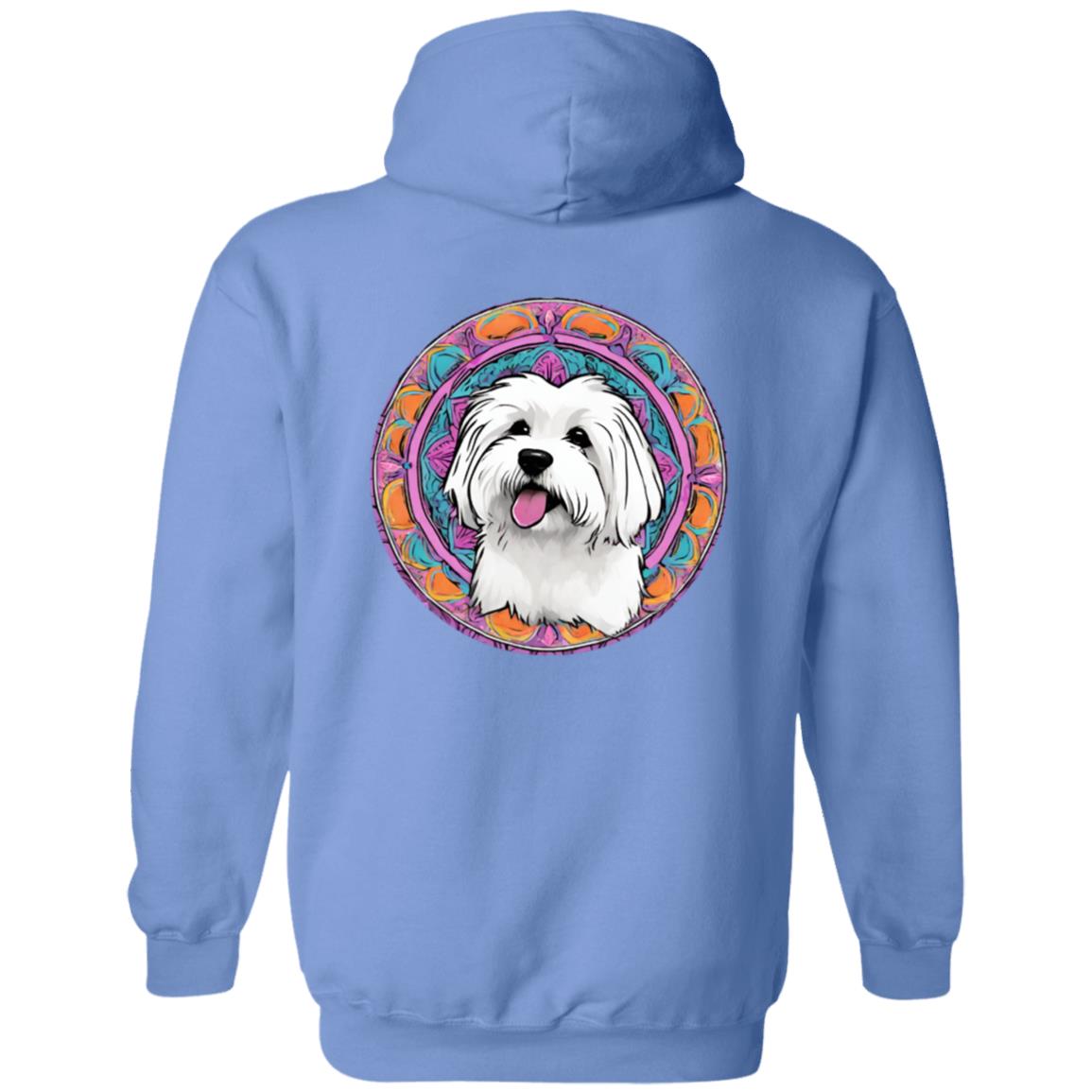 Coton de Tulear Zip Up Hooded Sweatshirt