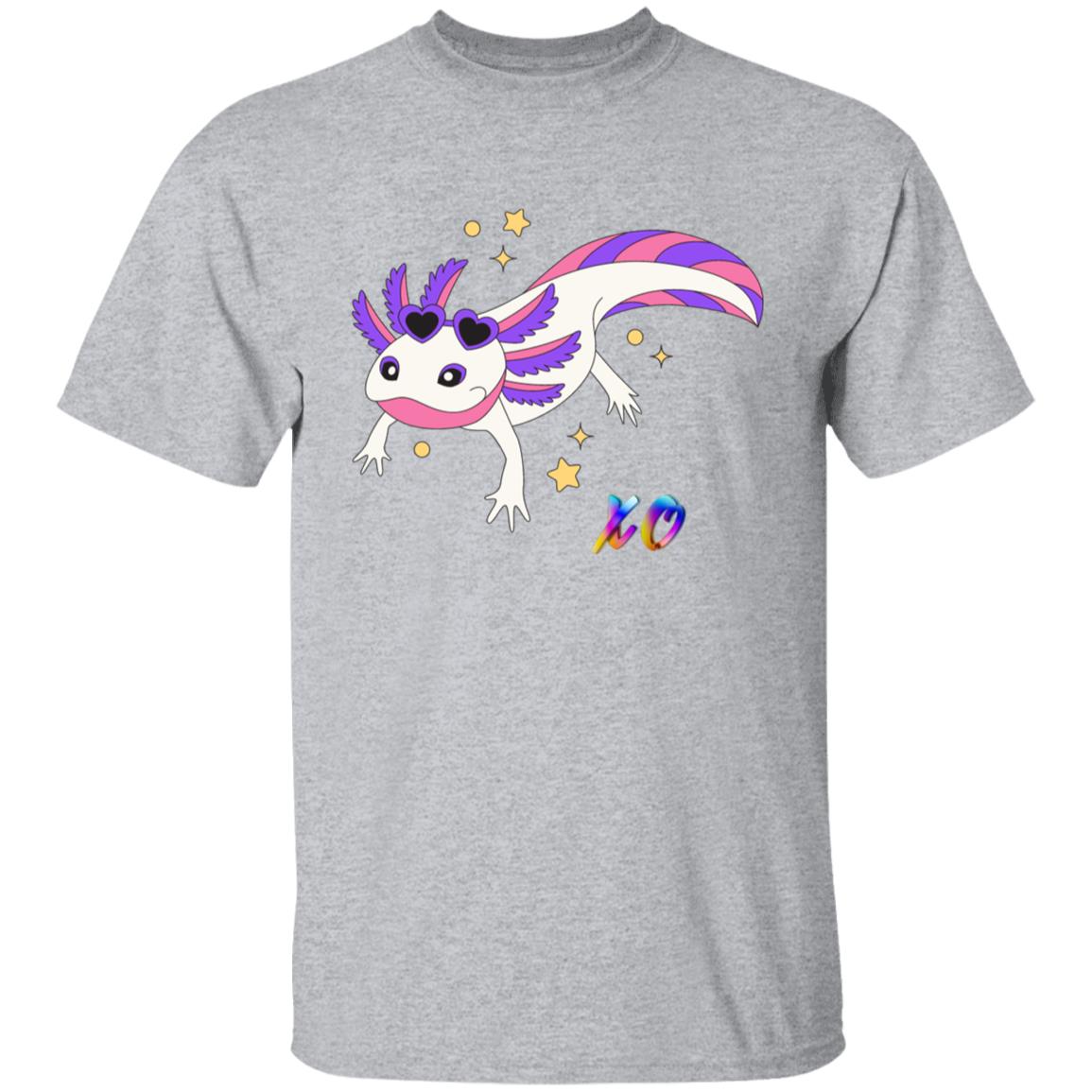 XOXO Axolotl Youth 100% Cotton T-Shirt