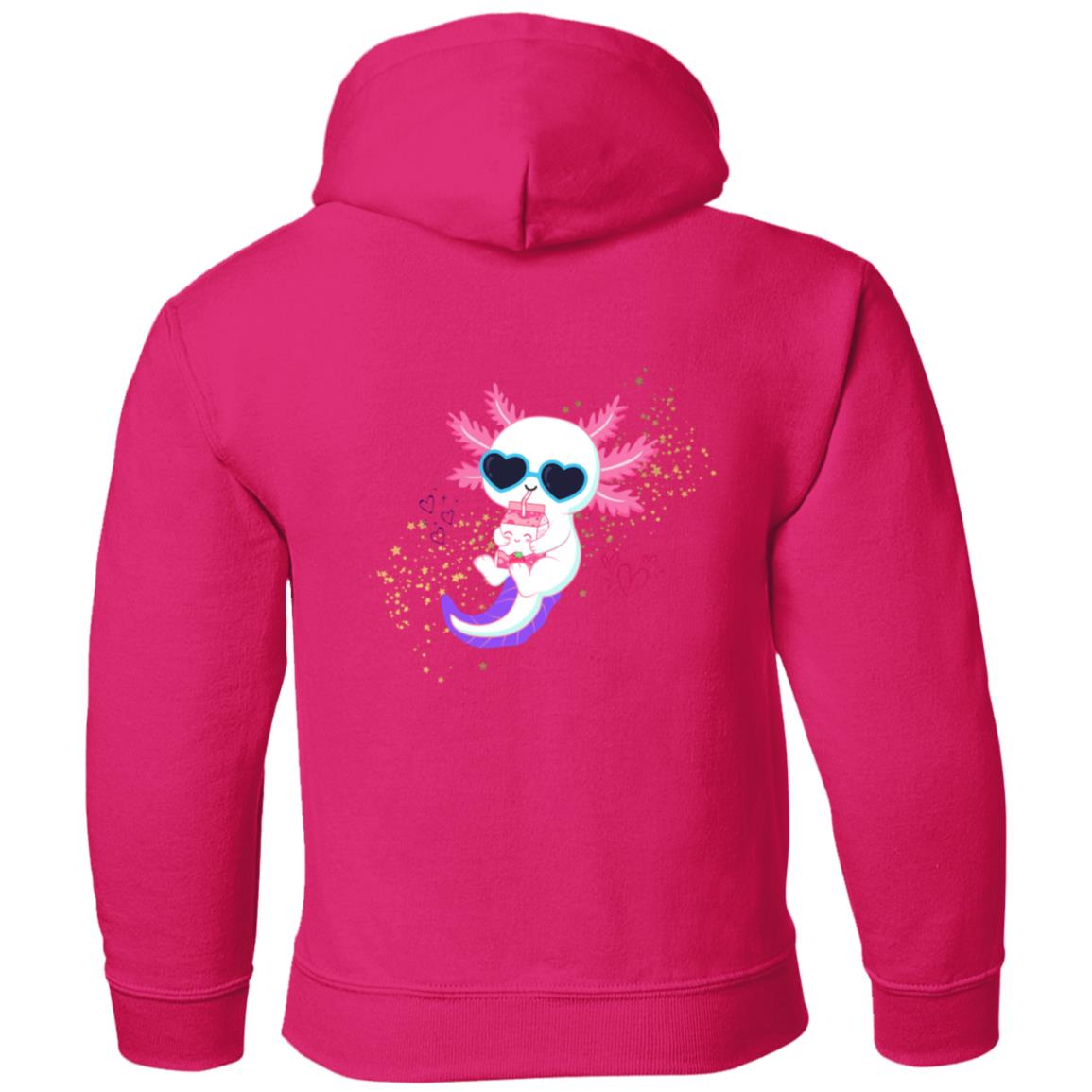 l Love Axolotls Youth Pullover Hoodie