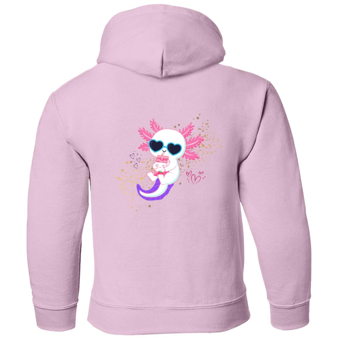 l Love Axolotls Youth Pullover Hoodie