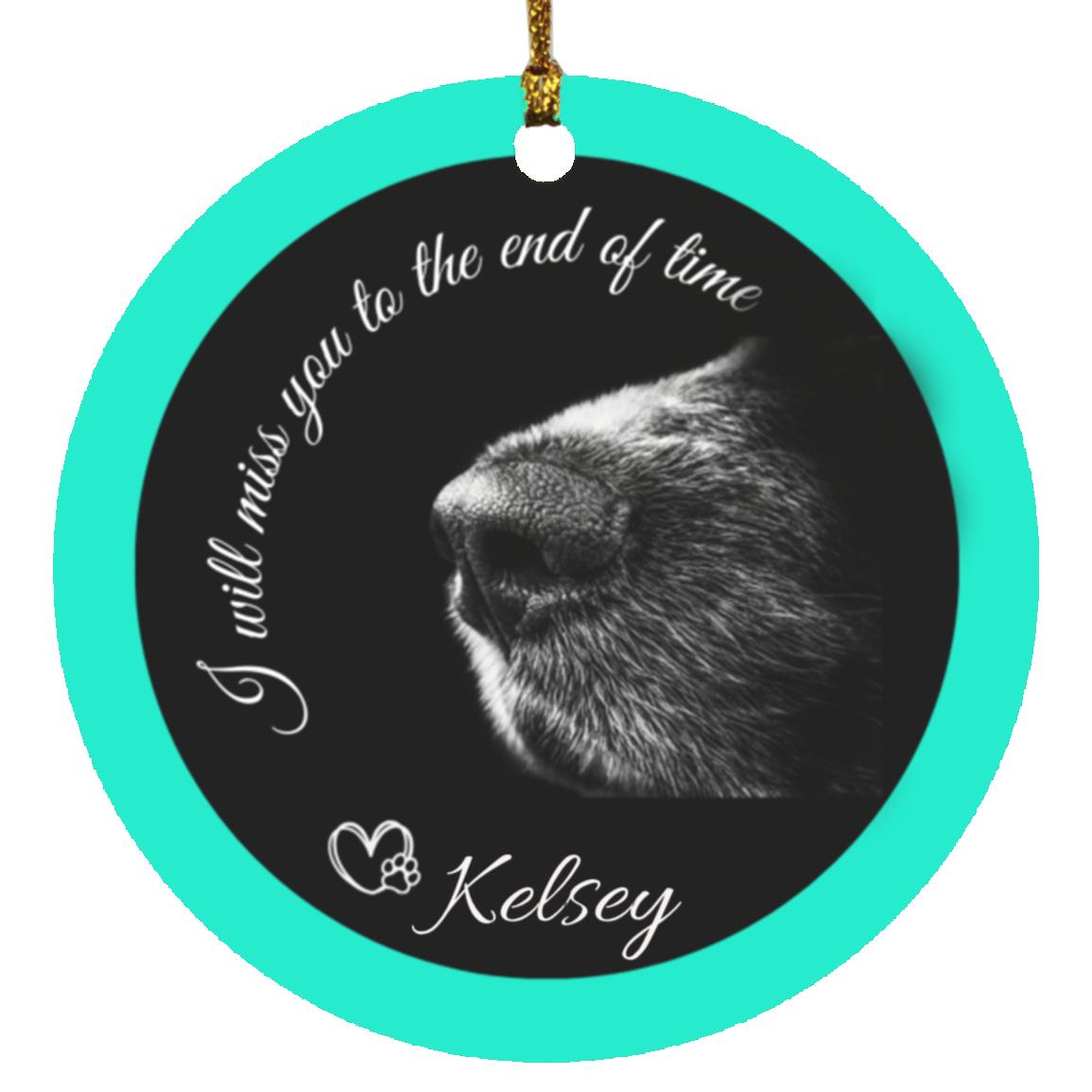 Honoring a Dog-Christmas Ornament