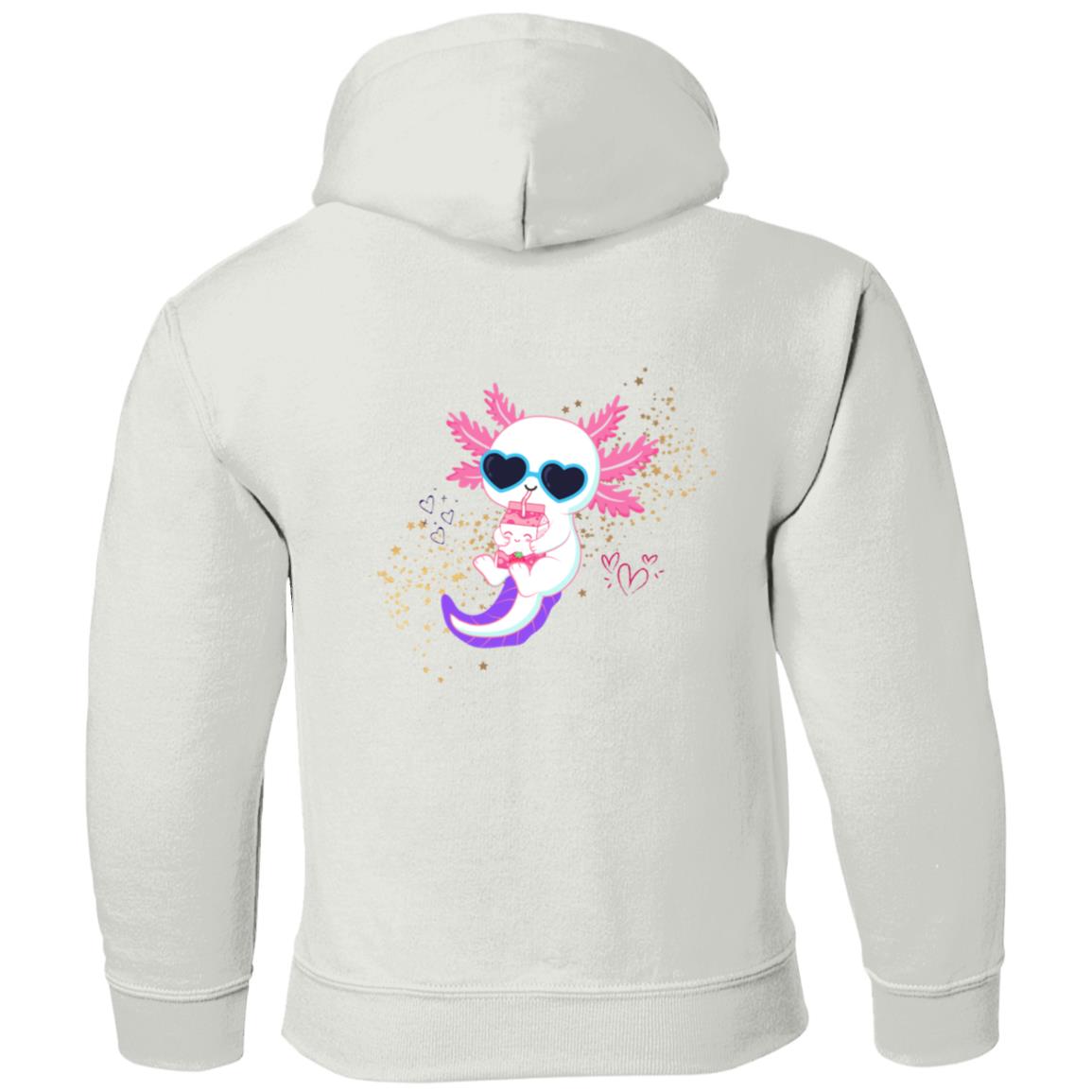 l Love Axolotls Youth Pullover Hoodie