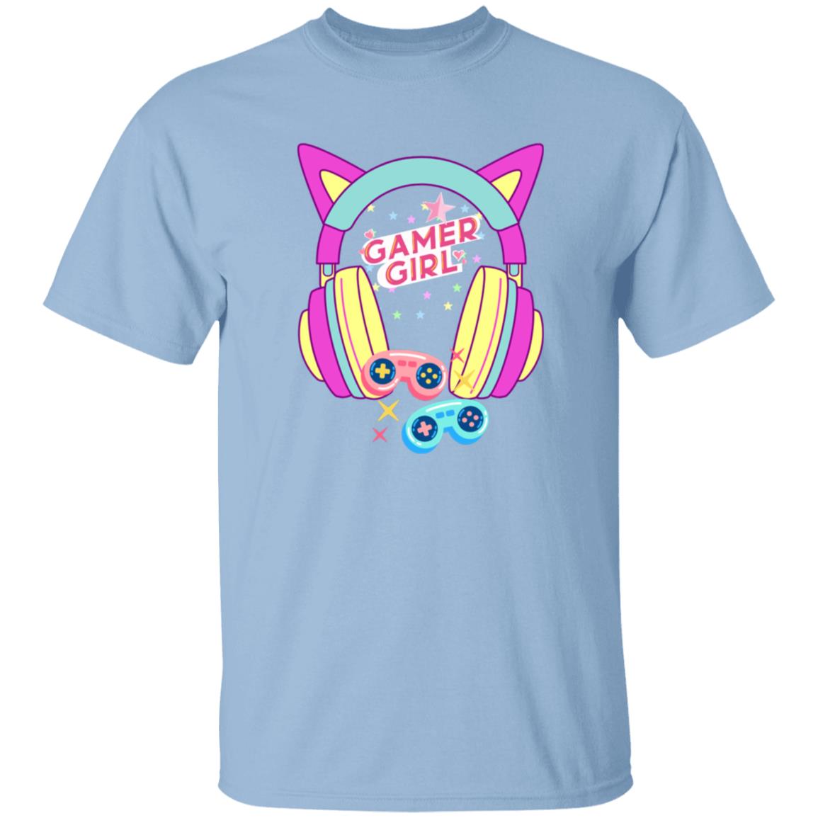 Youth Gamer Girl Tee Shirt- Let's Game!