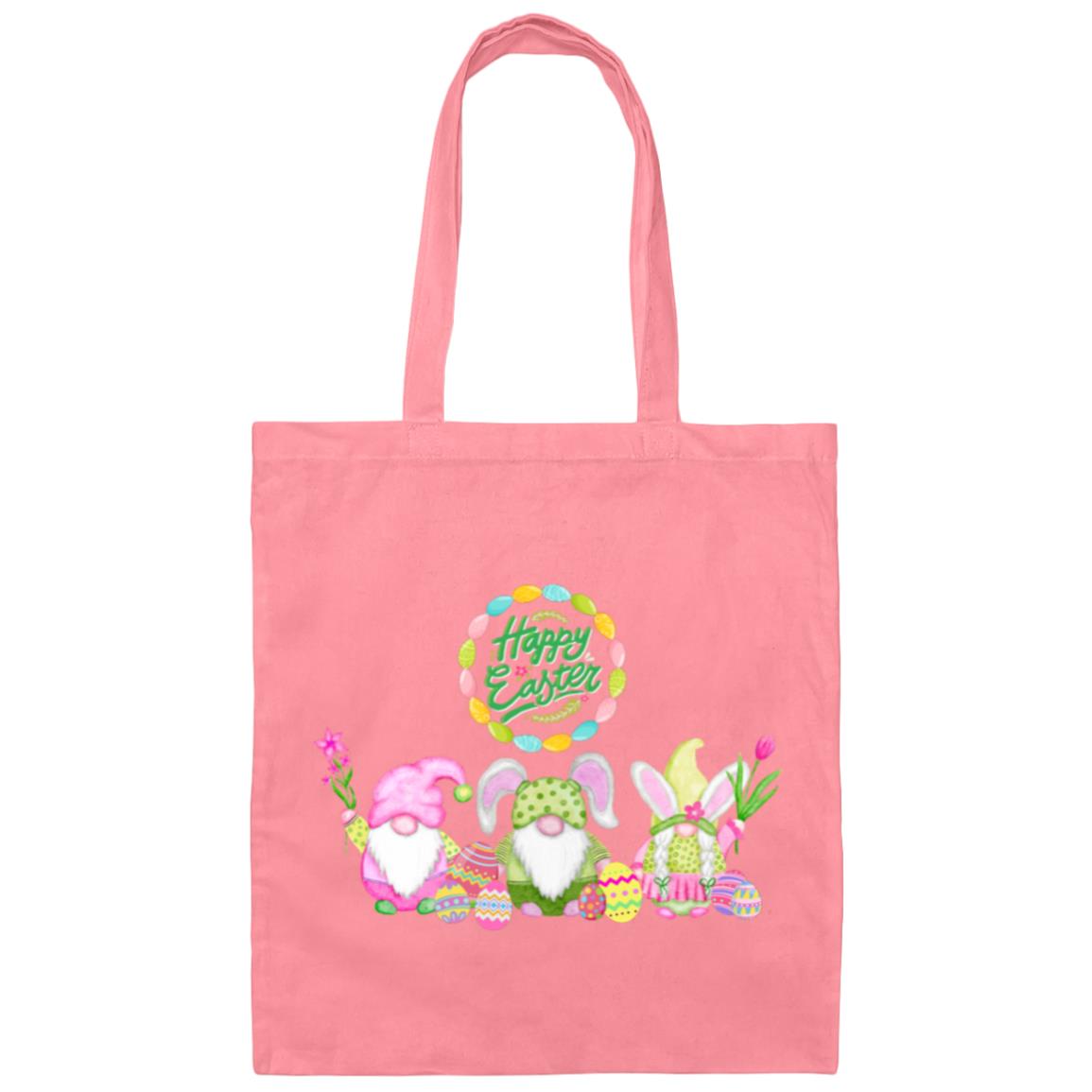 Easter Gnome Canvas Tote Bag- Use it to shop and collect Easter Eggs