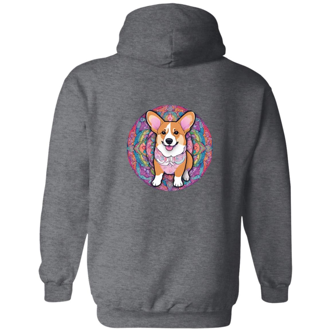 Crazy Corgi Pullover Hoodie- MORE COLOR OPTIONS