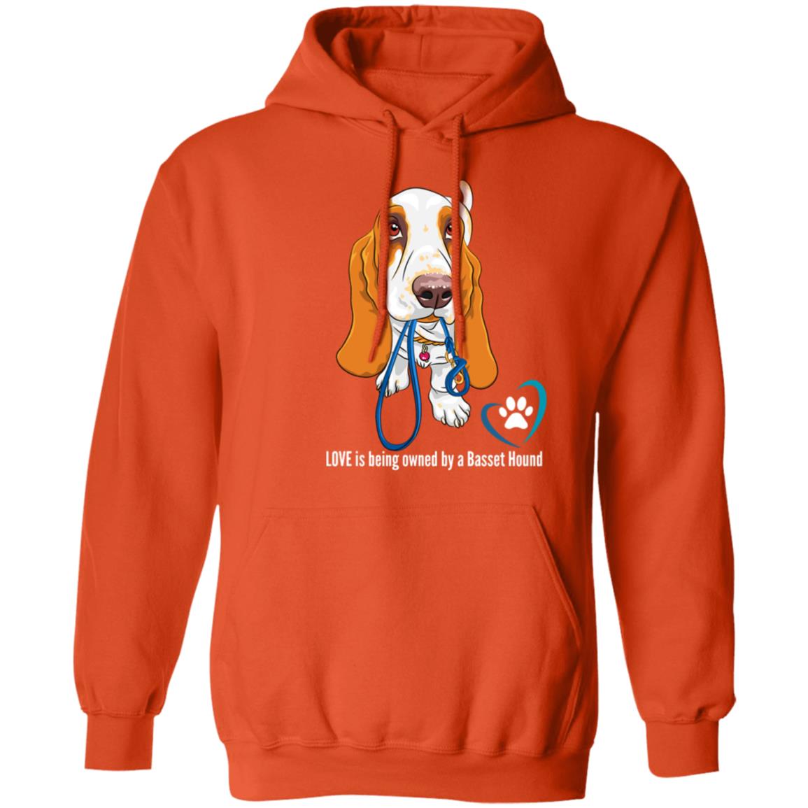 Basset Hound Pullover Hoodie