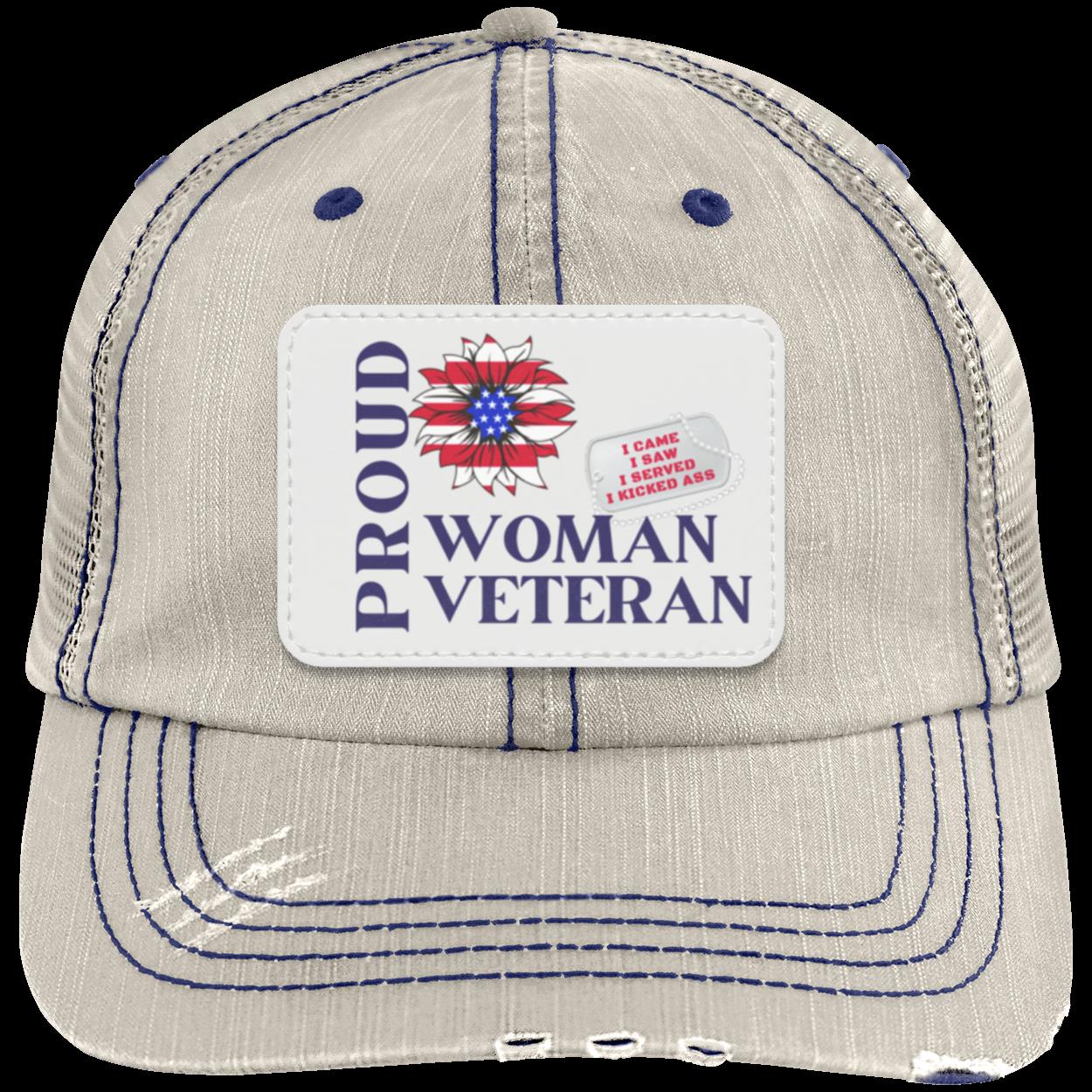 Proud Woman Veteran Cap