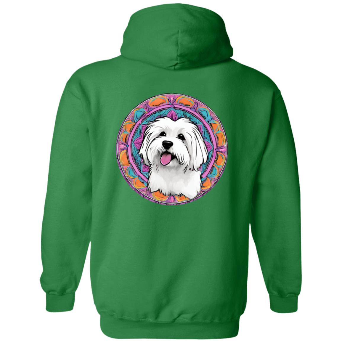 Coton de Tulear Zip Up Hooded Sweatshirt