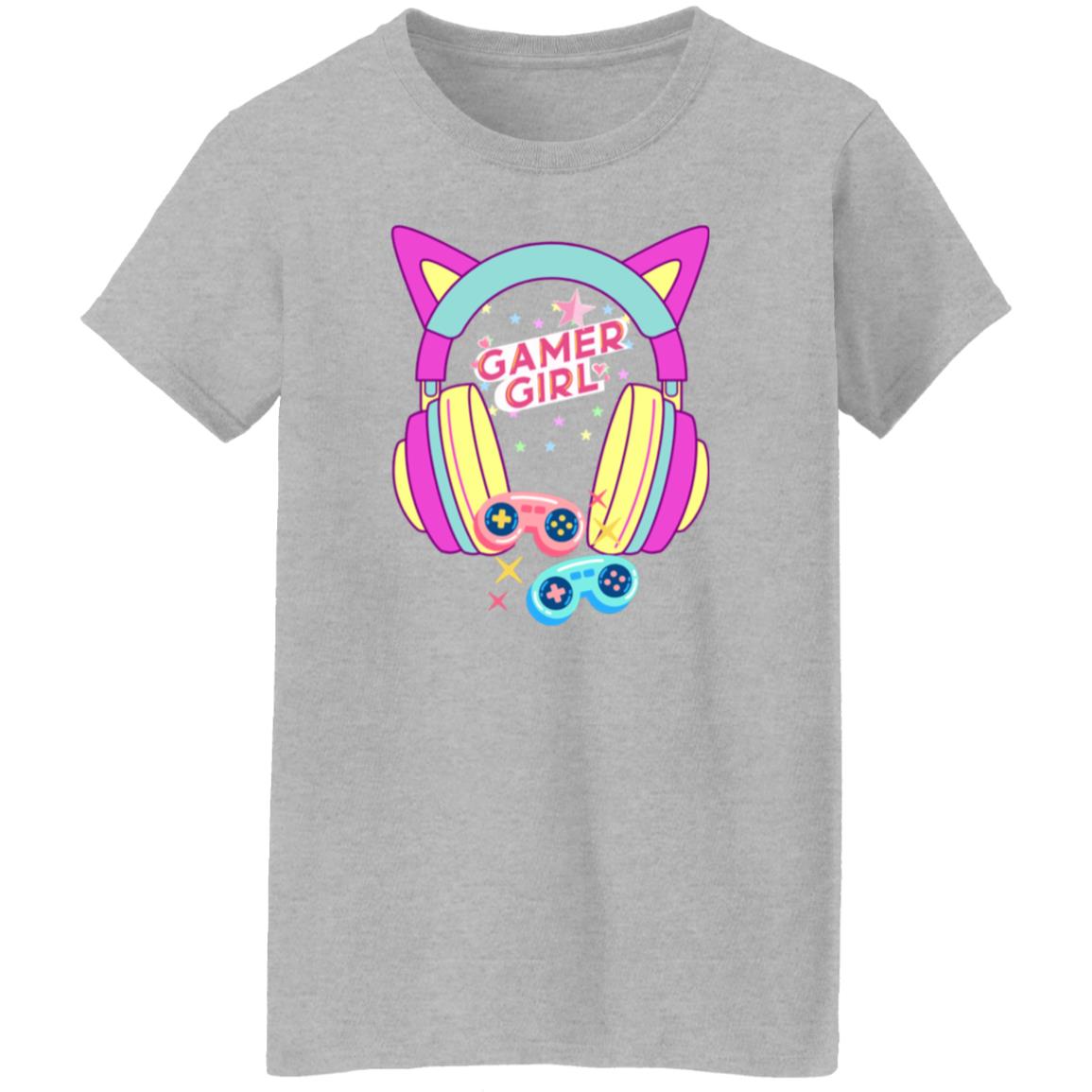 Ladies Gamer Girl Tee Shirt for your Video Game Lovers