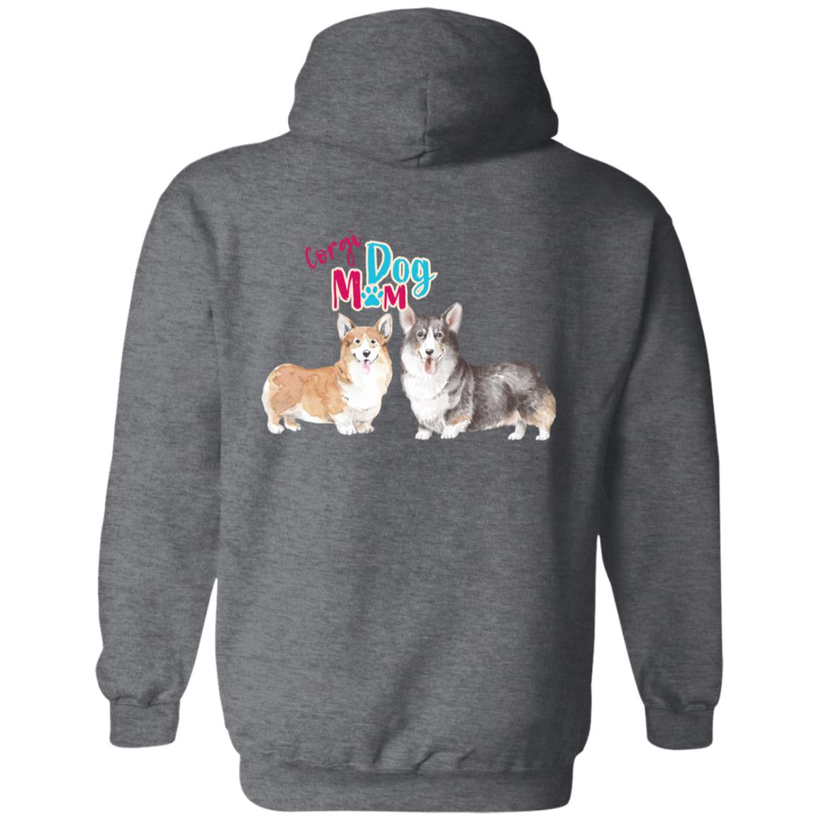 Corgi Dog Mom Pullover Hoodie