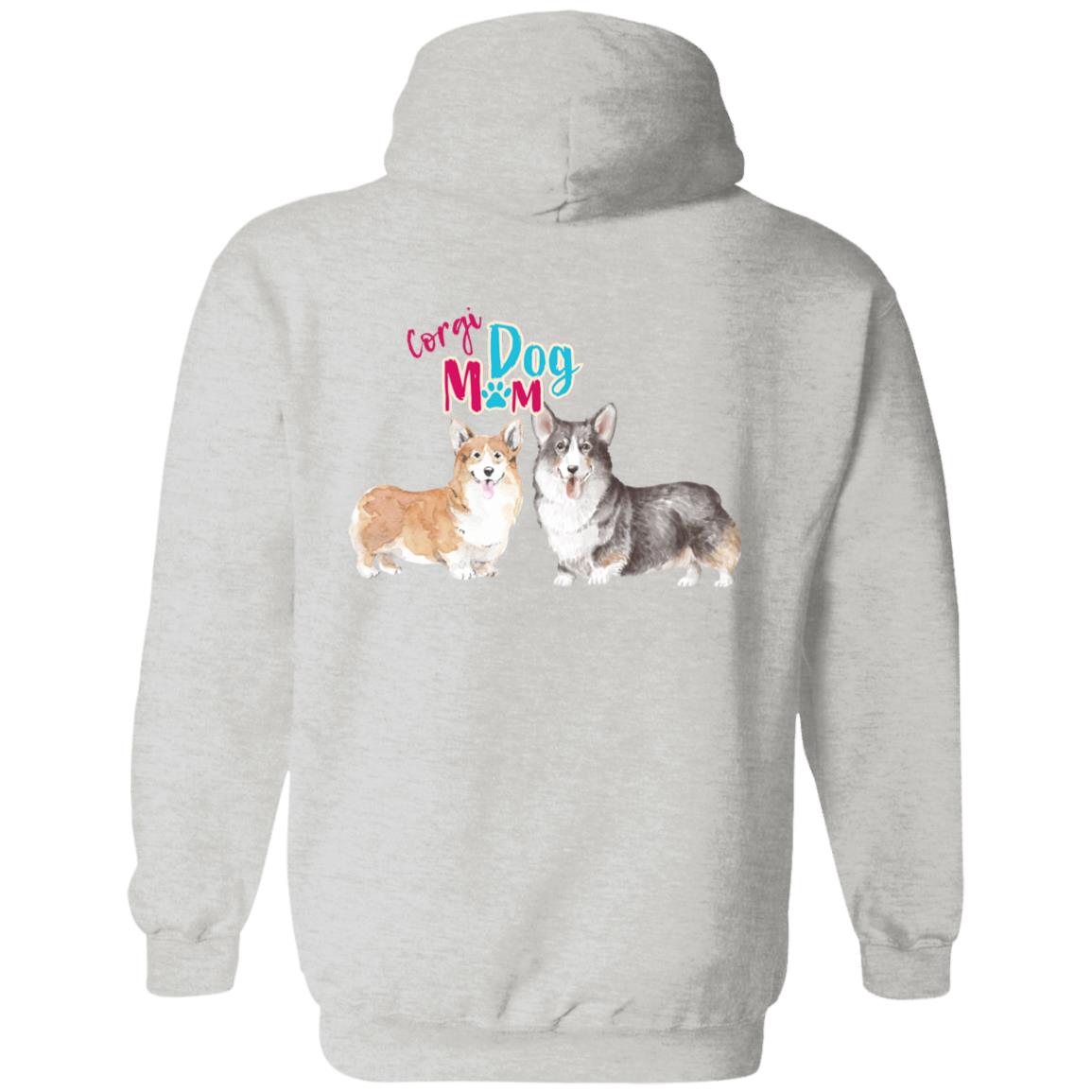 Corgi Dog Mom Pullover Hoodie