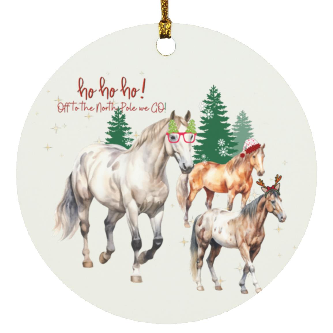 Horse Christmas Ornament