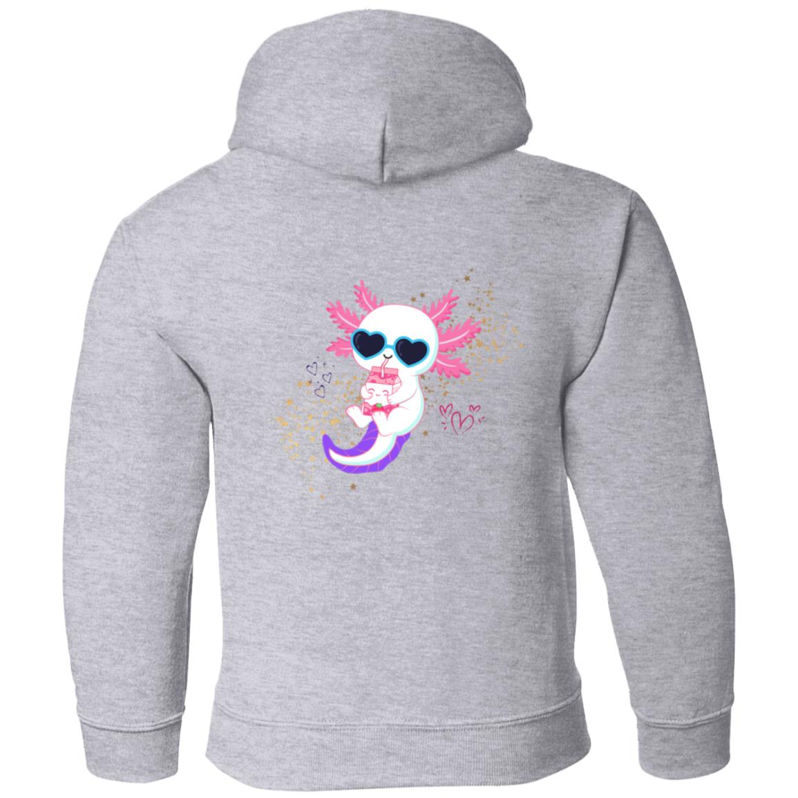 l Love Axolotls Youth Pullover Hoodie