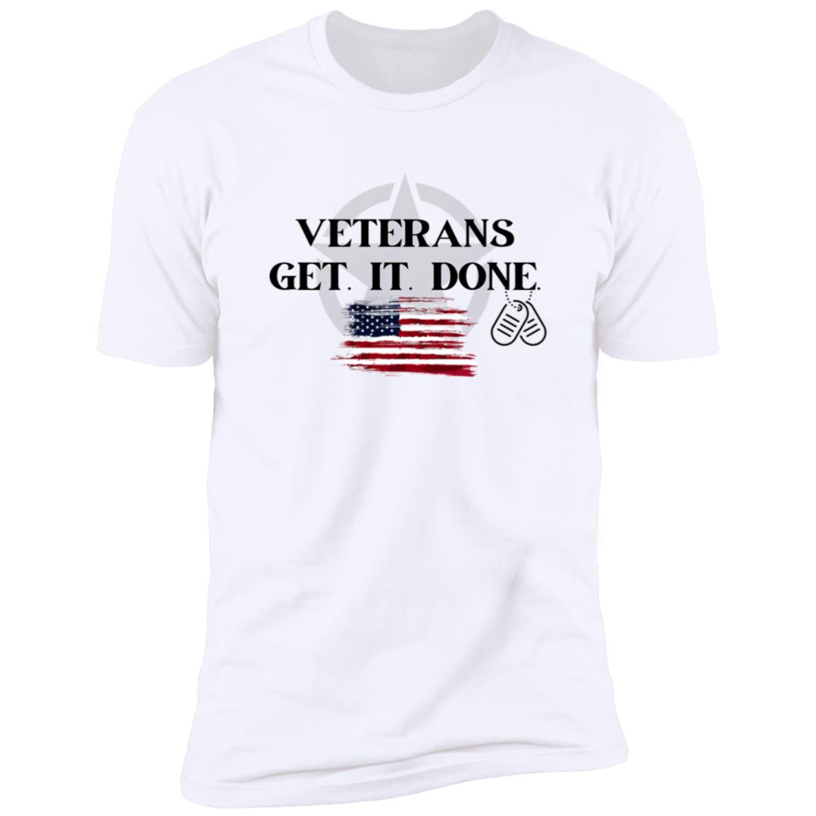 SALE! Premium Short Sleeve Tee - Limited Quantities Veterans get it done!