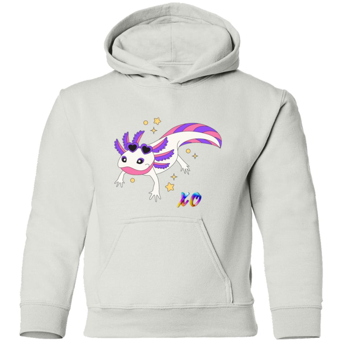 XOXO Axolotl Youth Pullover Hoodie