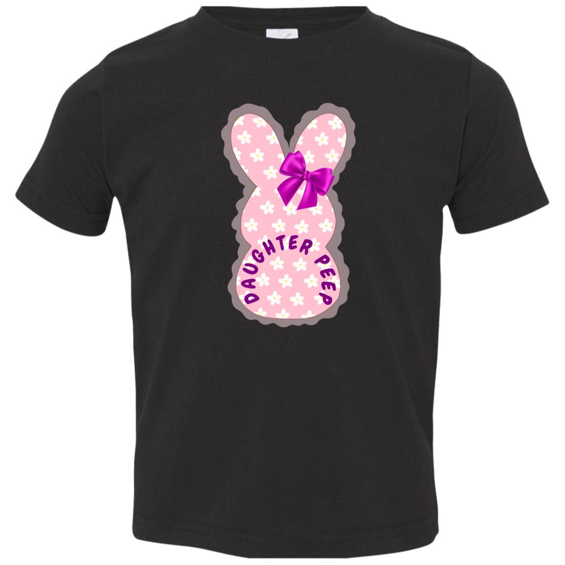 Easter Daughter Peep Toddler Tee- Mommy and Daughter Matching Easter Tees