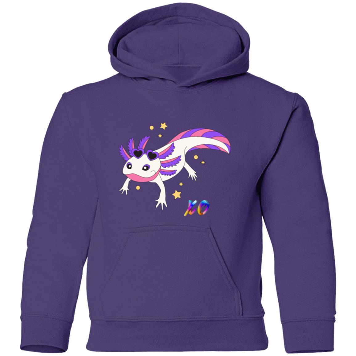 XOXO Axolotl Youth Pullover Hoodie